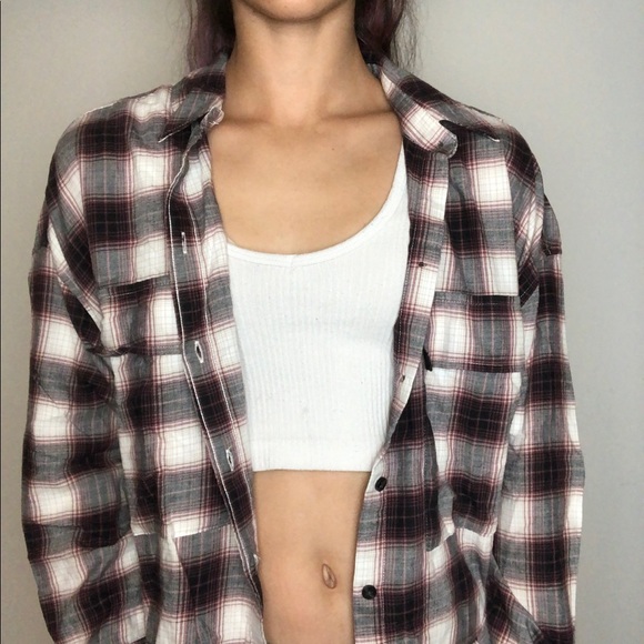 Brand New with Tags Abercrombie and Fitch Basic Flannel! - Picture 3 of 5